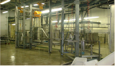 Abattoir Equipment end of dressing floor