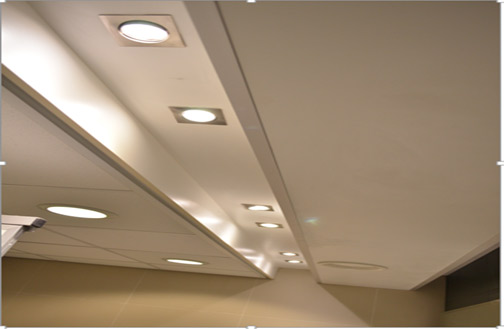 Stylish LED’S in a toilet